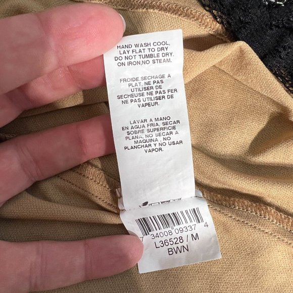 Karen Kane Dress Womens Medium Black Illusion Lace‎ A-Line Mini Cocktail Party - Picture 9 of 14